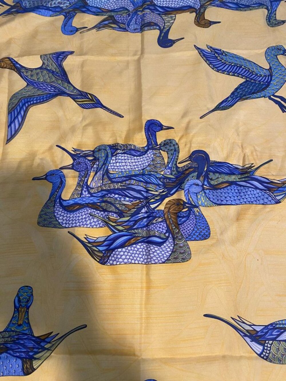 Hermès - Duck Scarf - Scarves 35X35 SILK - MULTICOLOR - Picture 4 of 5